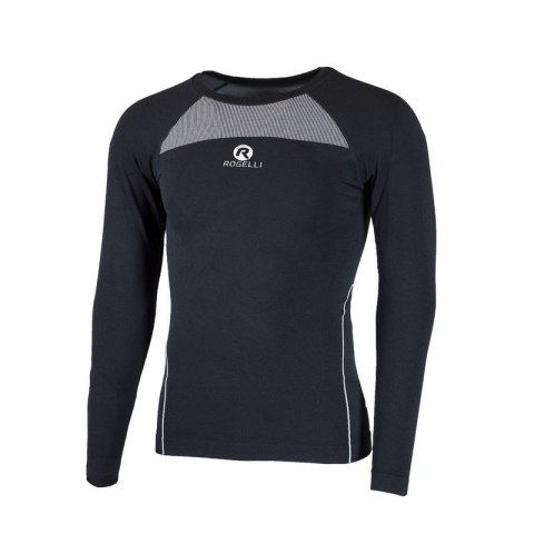 Rogelli koszulka dł. rękaw CORE 2 pack czarna 2XL Rogelli