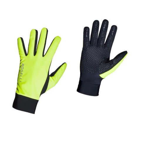 Rogelli rękawice Laval fluor-czarne S Rogelli
