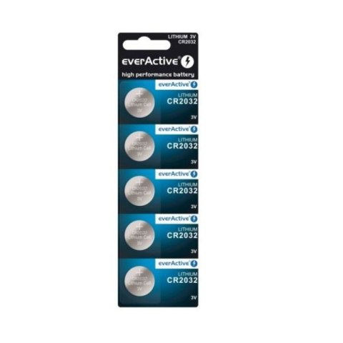 Bateria CR2032 everActive w op.5 szt