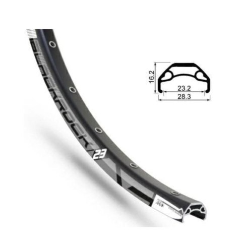 Obręcz RODI BLACKROCK 29'' 622x23 czarna 32 otw. RODI