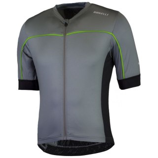 Rogelli koszulka PASSO szaro-zielona M Rogelli
