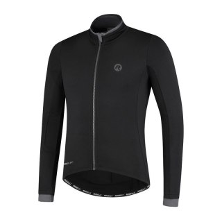 Rogelli koszulka długi rękaw Essential czarna XL Rogelli