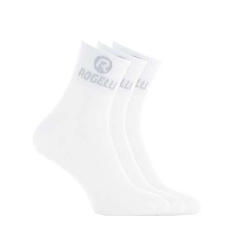 Rogelli skarpetki PROMO 3-pack białe XL Rogelli