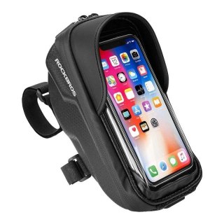 Rockbros torba na telefon na kierownicę, czarna Rockbros