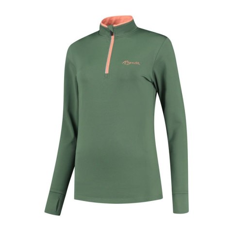 Rogelli bluza do biegania damska SNAKE zielona S Rogelli