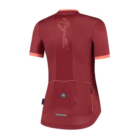 Rogelli koszulka damska ESSENTIAL bordowa XL Rogelli