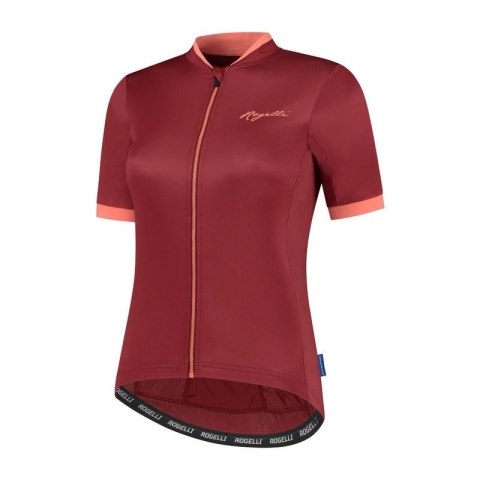 Rogelli koszulka damska ESSENTIAL bordowa XL Rogelli