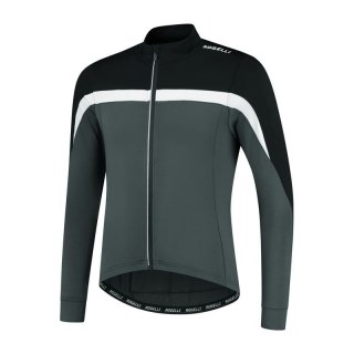 Rogelli koszulka z dł.rękawem COURSE szara 2XL Rogelli