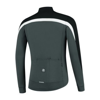 Rogelli koszulka z dł.rękawem COURSE szara 2XL Rogelli