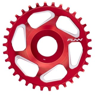 FUNN tarcza mechanizmu korb. SOLO ES czerwona 36T FUNN