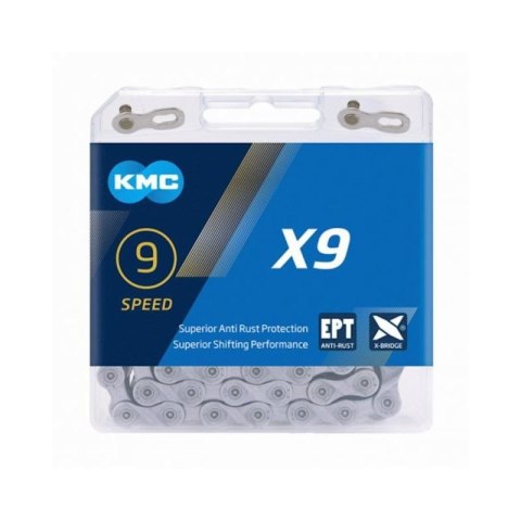KMC Łańcuch X9 114 ogniw EPT BOX KMC