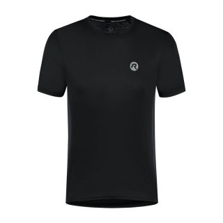 Rogelli koszulka do biegania CORE czarna 3XL Rogelli