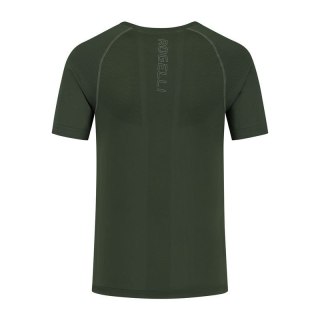 Rogelli koszulka do biegania ESSENTIAL zielona M Rogelli