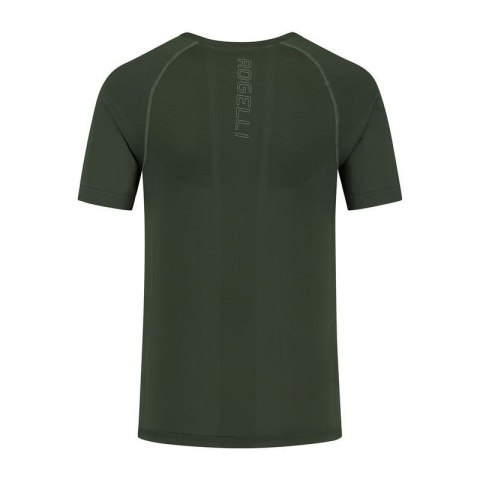 Rogelli koszulka do biegania ESSENTIAL zielona M Rogelli