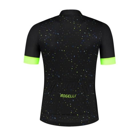 Rogelli koszulka męska TERRAZZO czarno-żółta M Rogelli