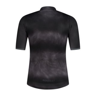 Rogelli koszulka męska TIE DYE czarno-szara M Rogelli