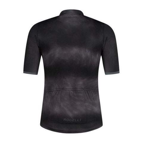 Rogelli koszulka męska TIE DYE czarno-szara M Rogelli