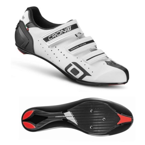 CRONO buty szosowe CR-4-22 białe 43 kompozyt Crono