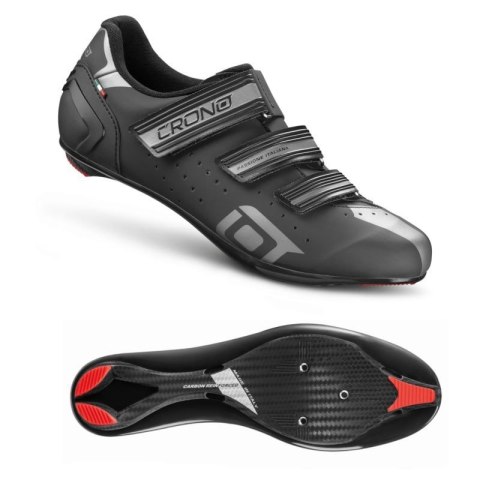 CRONO buty szosowe CR-4-22 czarne 42 kompozyt Crono