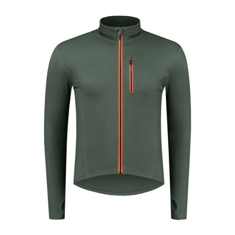 Rogelli bluza do biegania JAKE zielona M Rogelli
