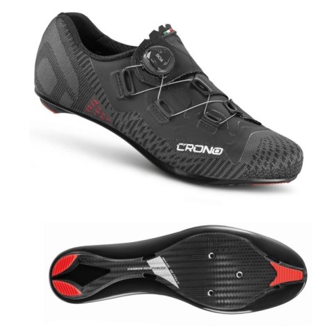 CRONO buty szosowe CK-3-22 czarne 42 kompozyt Crono