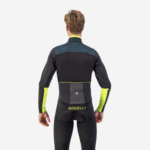 Rogelli kurtka zimowa CADENCE nieb-czar-fluor XL Rogelli
