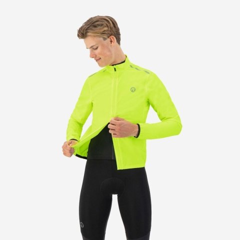 Rogelli kurtka p. deszczowa DISTANCE fluor 3XL Rogelli