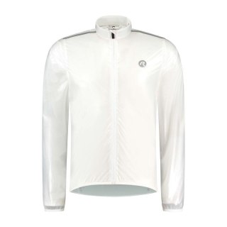 Rogelli kurtka p. deszczowa EMERGENCY biała 3XL Rogelli