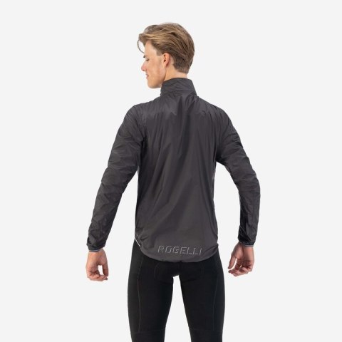 Rogelli kurtka p. deszczowa ESSENTIAL czarna 2XL Rogelli