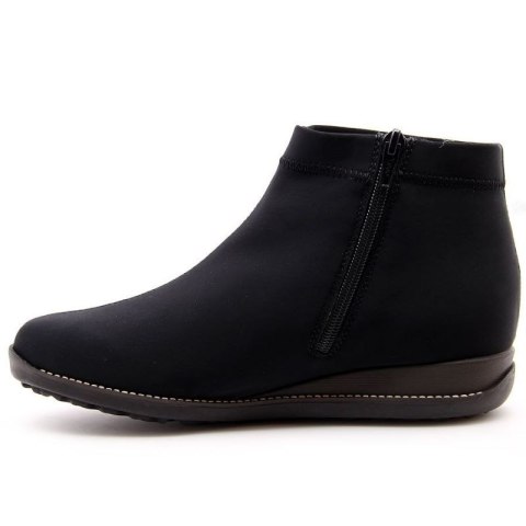 Botki damskie ocieplane czarne Rieker W 98251-00 Inny