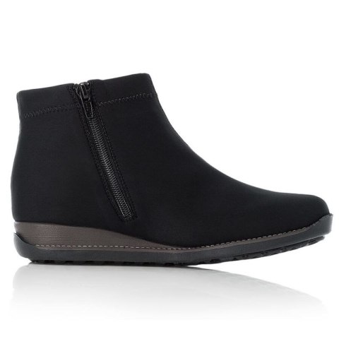 Botki damskie ocieplane czarne Rieker W 98251-00 Inny
