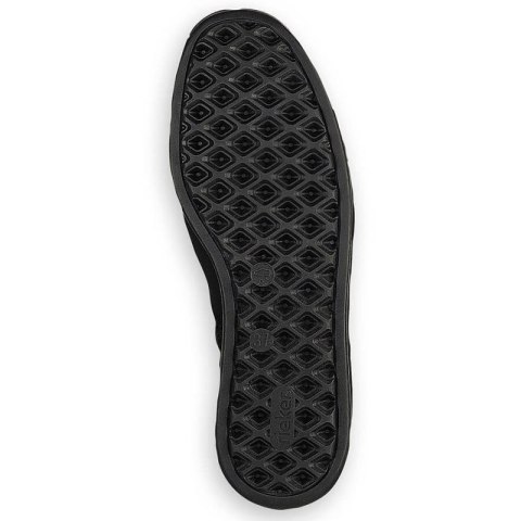 Botki damskie ocieplane czarne Rieker W 98251-00 Inny
