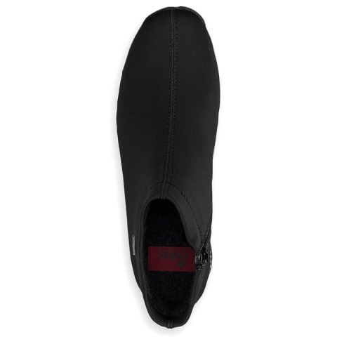 Botki damskie ocieplane czarne Rieker W 98251-00 Inny