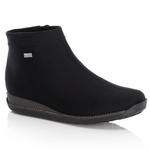Botki damskie ocieplane czarne Rieker W 98251-00 Inny