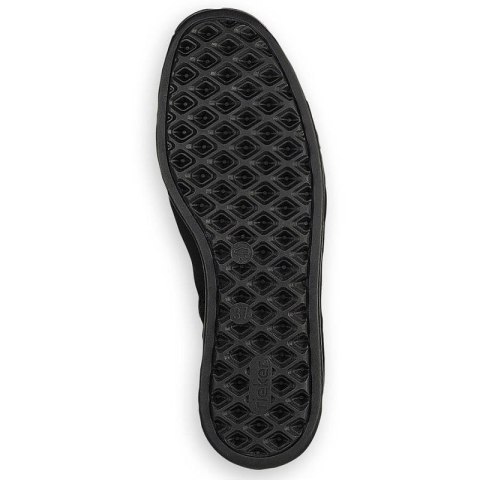 Botki damskie ocieplane czarne Rieker W 98251-00 Inny