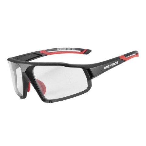 Rockbros okulary z fotochromem czarno-czerwone Rockbros