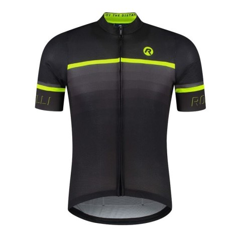 Rogelli koszulka HERO II czarny-fluor 5XL Rogelli