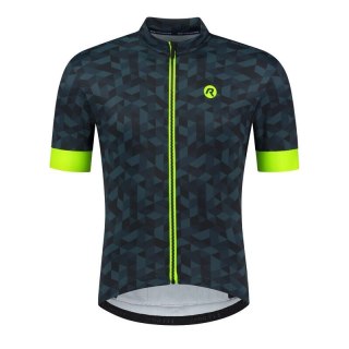 Rogelli koszulka RUBIK niebieski-fluor M Rogelli