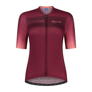 Rogelli koszulka damska DAWN bordowo-koralowa 2XL Rogelli