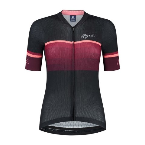 Rogelli koszulka damska IMPRESS II bordo-koral S Rogelli
