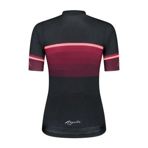 Rogelli koszulka damska IMPRESS II bordo-koral S Rogelli