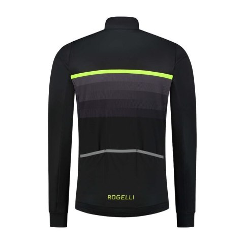 Rogelli kurtka zimowa HERO II czarny-fluor XL Rogelli