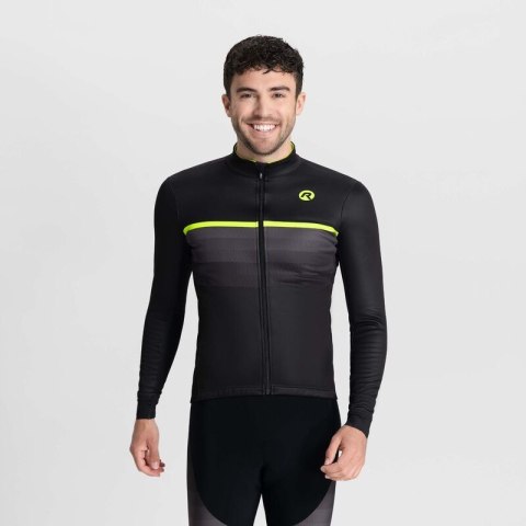 Rogelli kurtka zimowa HERO II czarny-fluor XL Rogelli