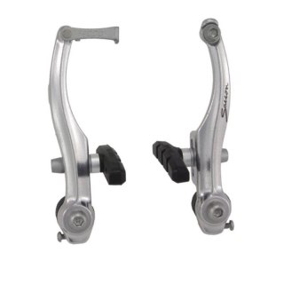 Szczęki hamulcowe h110 2x90 srebr. prosta sprężyna Saccon