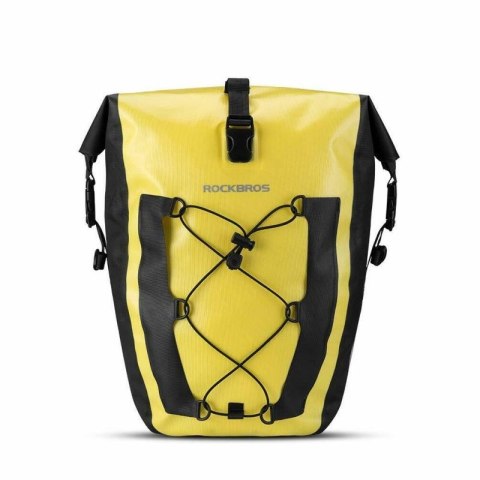 Rockbros torba na bagażnik rowerowy żółta Rockbros