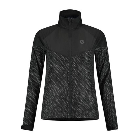 Rogelli kurtka ESSENTIAL HIVIS czarna XL Rogelli