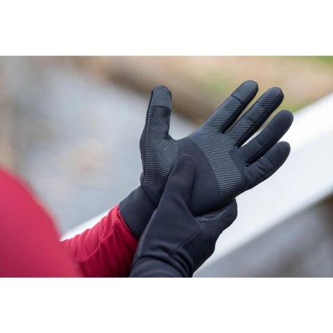 Rogelli rękawiczki ESSENTIAL THERMAL czarne S Rogelli