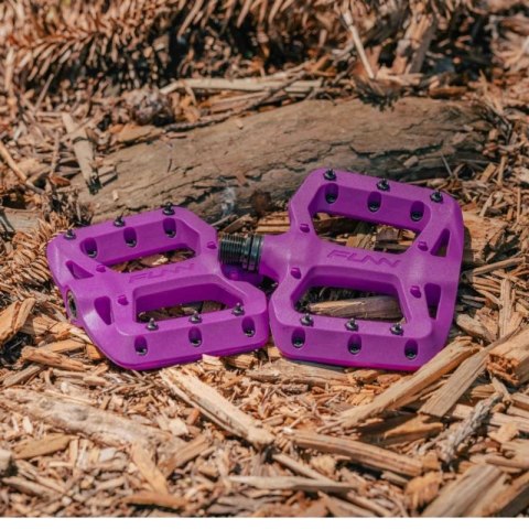 FUNN pedały TAIPAN S purpurowe FUNN