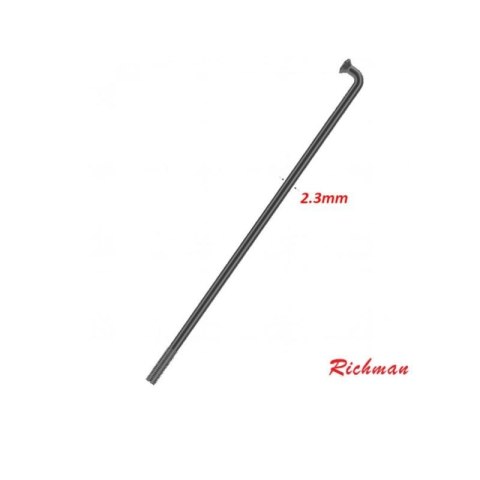 RICHMAN szprycha S13 nierdz. czarna 274 mm op.36s