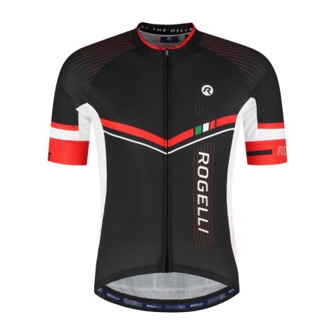 Rogelli koszulka Gara Mostro II czarno-czerwo 5XL Rogelli
